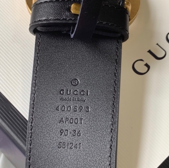 COPY - Black Gucci Belt main image 2